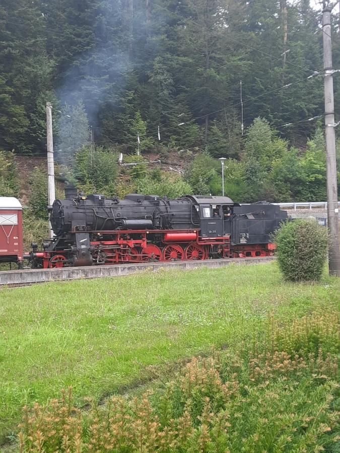 Ferienwohnung Am Wald Bad Herrenalb Esterno foto